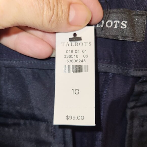 Talbot Newport Trousers Size 10 Work Office Comfort Spandex - Picture 4 of 9